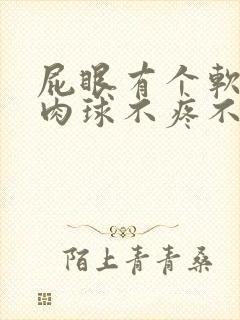 屁眼有个软软的肉球不疼不痒