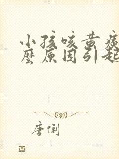 小孩咳黄痰是什么原因引起的