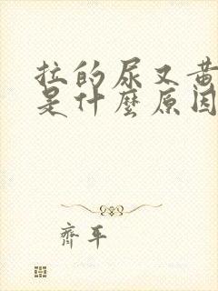 拉的尿又黄又臭是什么原因