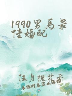 1990男马最佳婚配