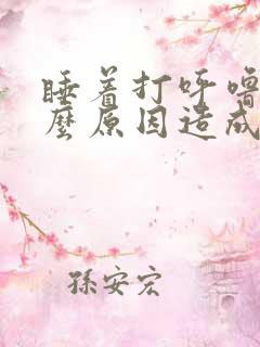 睡着打呼噜是什么原因造成的