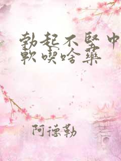 勃起不坚中途疲软吃啥药