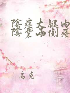 阴痉大腿内侧与阴囊两侧瘙痒发黑