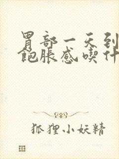 胃部一天到晚有饱胀感吃什么药