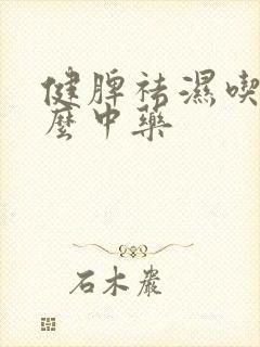 健脾祛湿吃点什么中药