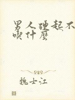 男人硬起不持久吃什么