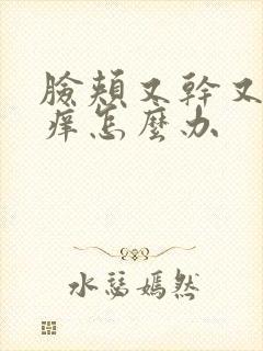 脸颊又干又红又痒怎么办