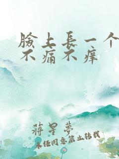 脸上长一个红点不痛不痒