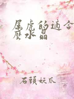 属虎的适合带什么水晶