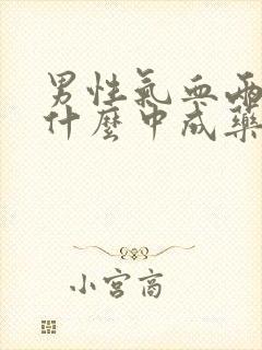 男性气血两虚吃什么中成药