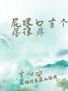 屁眼口有个硬疙瘩很疼