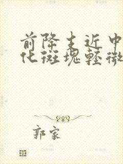 前降支近中段钙化斑块轻微狭窄