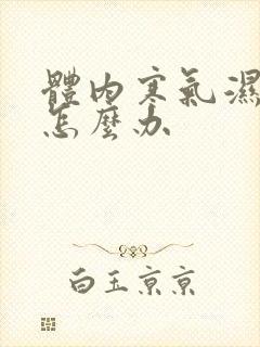 体内寒气湿气重怎么办