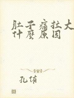 肚子痛拉大便是什么原因