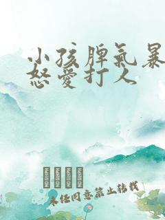 小孩脾气暴躁易怒爱打人