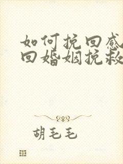 如何挽回感情挽回婚姻挽救爱情