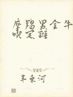 摩羯男金牛女谁吃定谁