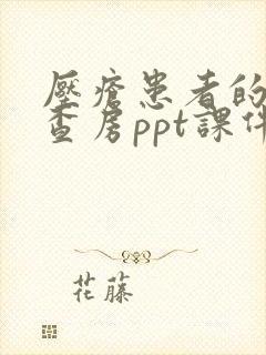 压疮患者的护理查房ppt课件