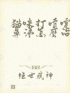 猫咪打喷嚏流黄鼻涕怎么治疗