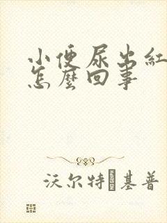 小便尿出红色是怎么回事