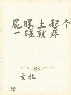 屁眼上起个疙瘩一碰就疼