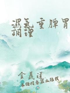 湿气重脾胃怎么调理