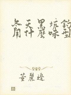 冬天黑坑钓鲤鱼用什么味型的小药