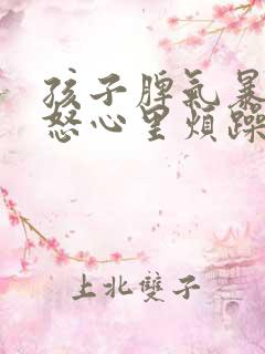 孩子脾气暴躁易怒心里烦躁