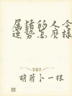 属猪的人今年的运势怎么样