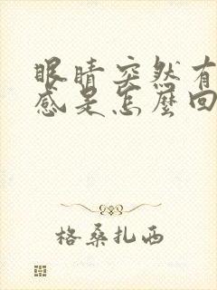 眼睛突然有刺疼感是怎么回事