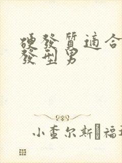 硬发质适合什么发型男