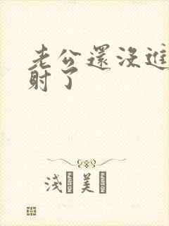 老公还没进去就射了