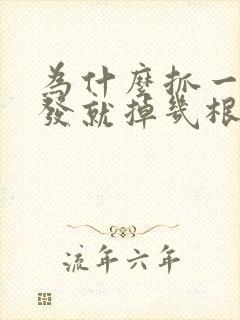 为什么抓一下头发就掉几根