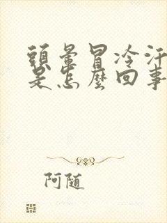 头晕冒冷汗呕吐是怎么回事