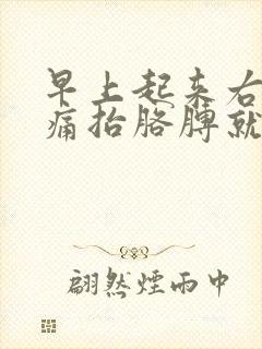 早上起来右肩膀痛抬胳膊就疼