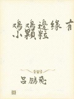 鸡鸡边缘有很多小颗粒