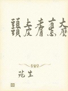 头上老有大块的头皮屑怎么回事