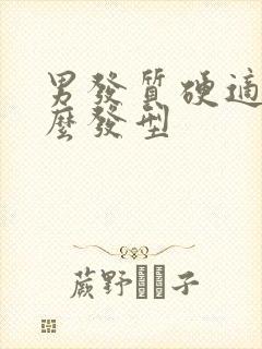 男发质硬适合什么发型