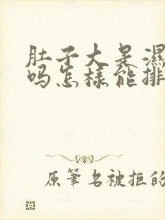 肚子大是湿气重吗怎样能排湿