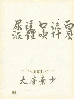 尿道口流白色的液体吃什么