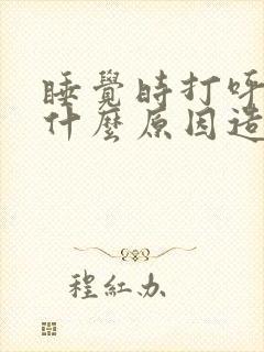 睡觉时打呼噜是什么原因造成的