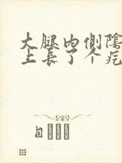 大腿内侧阴囊边上长了个疙瘩