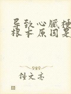 导致心脏梗塞的根本原因是什么