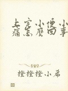 上完小便小腹胀痛怎么回事