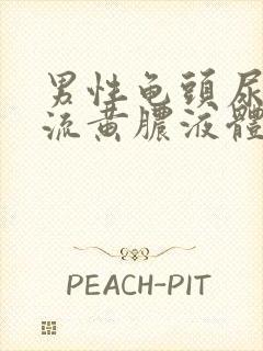 男性龟头尿道口流黄脓液体