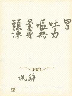 头晕呕吐冒虚汗浑身无力