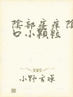 阴部瘙痒 阴道口小颗粒