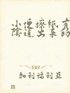 小便擦纸有血由阴道出来的怎么回事