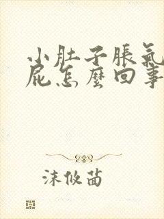 小肚子胀气还放屁怎么回事