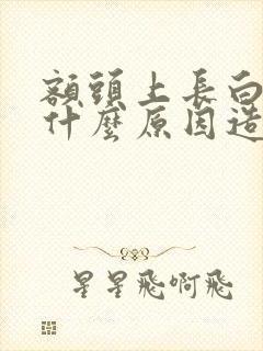 额头上长白发是什么原因造成的